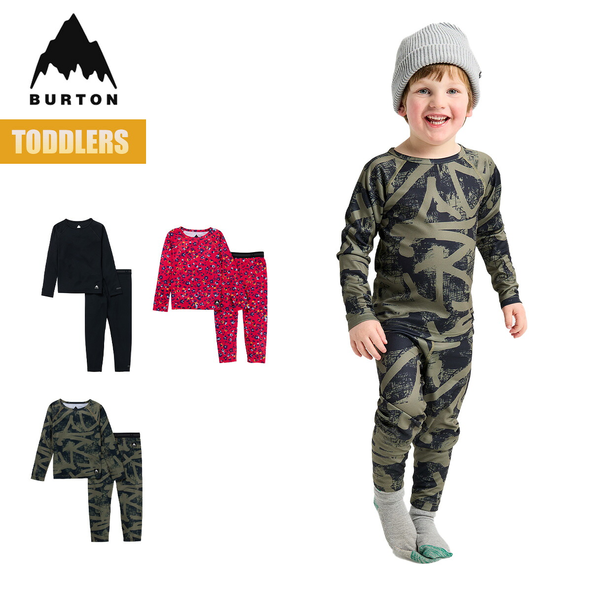 Burton バートン カモフラージュ柄ウェア上下セット BURTON 迷彩柄