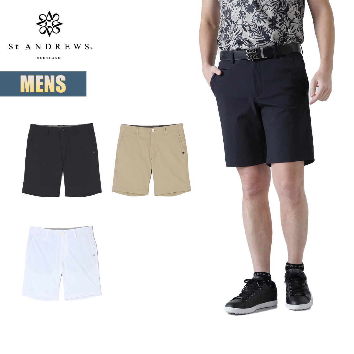楽天市場】セントアンドリュース ショートパンツ メンズ St ANDREWS