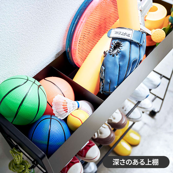 楽天市場】山崎実業 tower タワー キャスター付き 玄関収納ラック