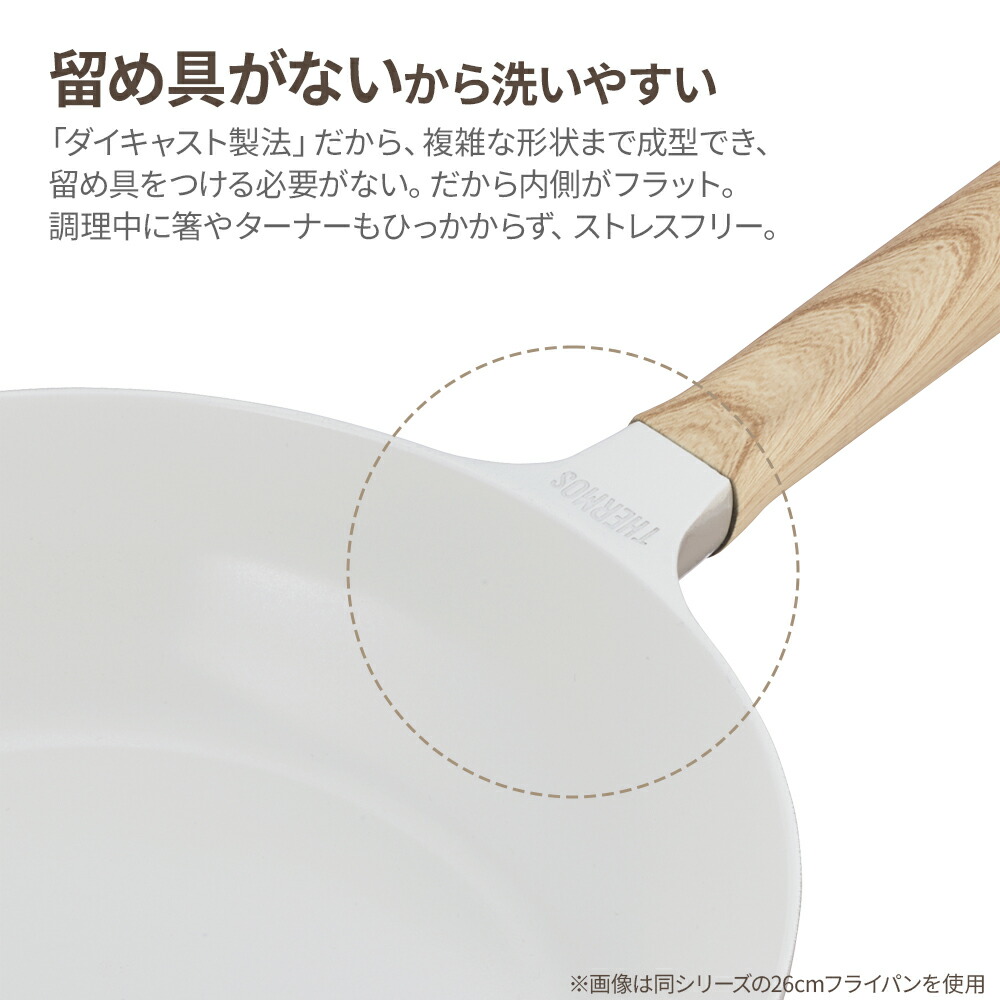 楽天市場】サーモス IH対応 セラプロテクト フライパン 28cm