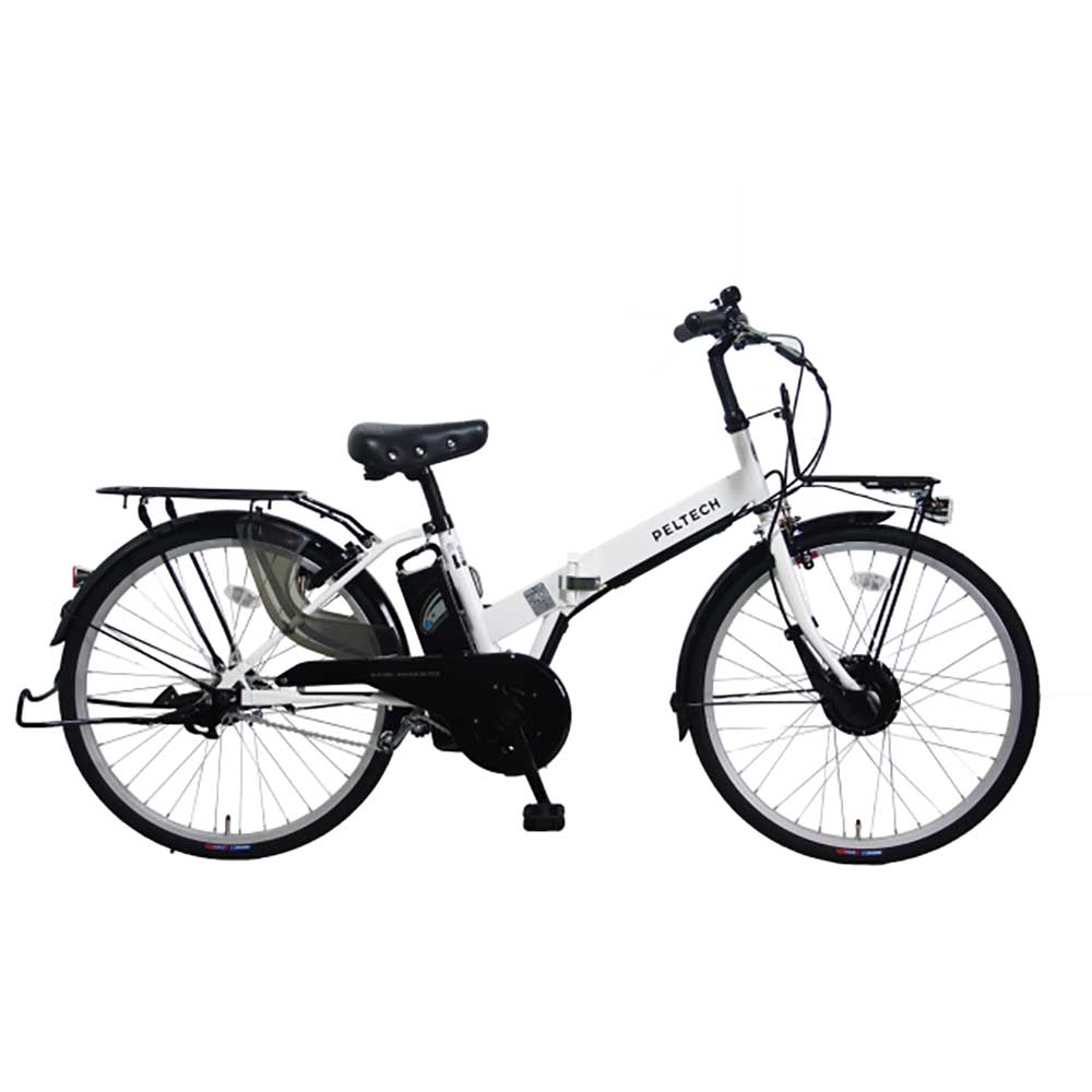 楽天市場】電動自転車 折り畳み 24インチ 電動アシスト自転車 LED