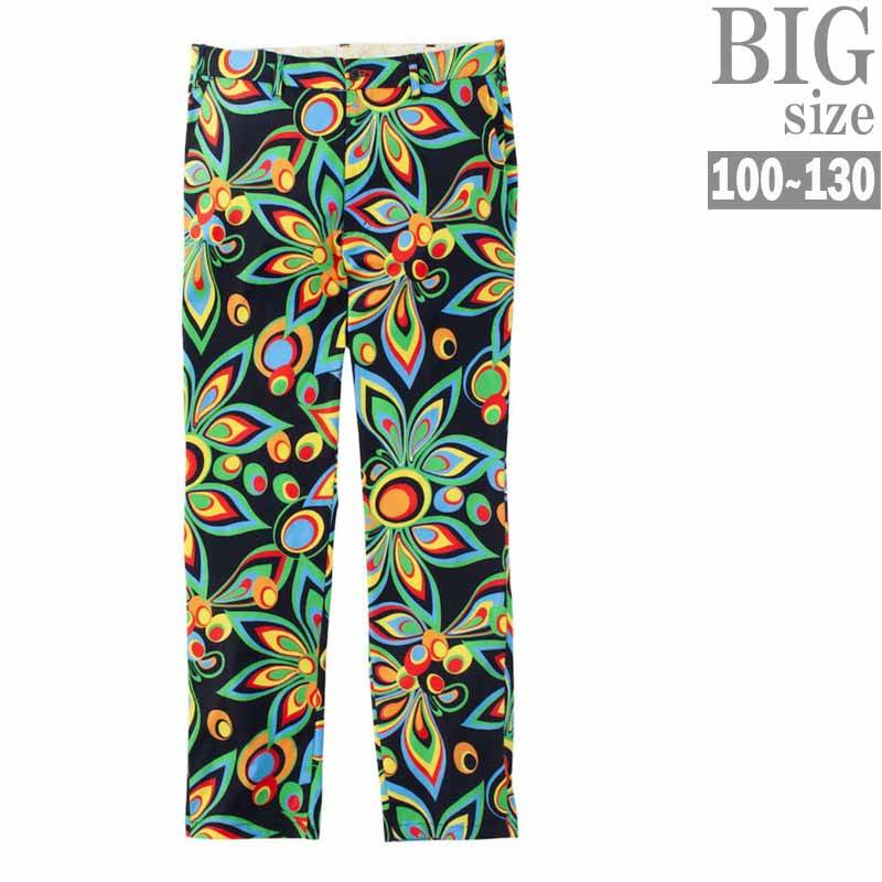楽天市場】ストレッチパンツ 総柄 大きいサイズ メンズ LOUDMOUTH