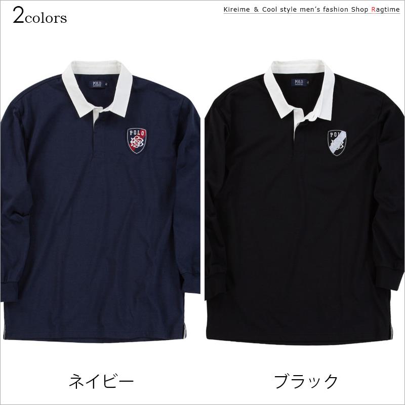 reversal 中央大学 ラグビー部 ポロシャツ 速乾 ネイビー Mサイズ