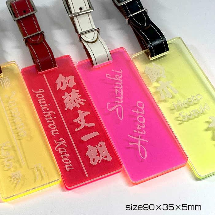 楽天市場】ゴルフネームプレート・キャディバッグ用ネームタグ長方形