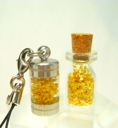 純金箔の小瓶 約196個セット 純金 金 金製品 純金箔の小瓶 約196個