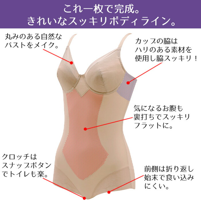 楽天市場】《22周年記念ポイント3倍》ワコール Wacoal ボディスーツ