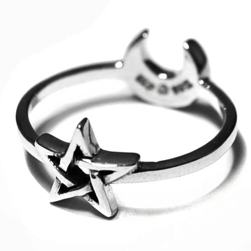 楽天市場】【PETER STONE】五芒星（ペンタグラム） 三日月