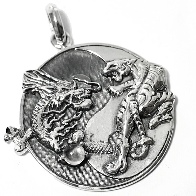 楽天市場】風水 四神獣 青龍＆白虎 インヤン（陰陽） 天然水晶