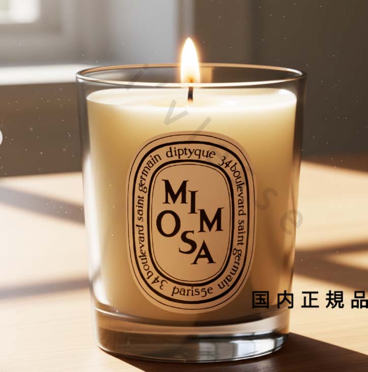 楽天市場】diptyque mimosa（キャンドル｜アロマ・お香）：美容