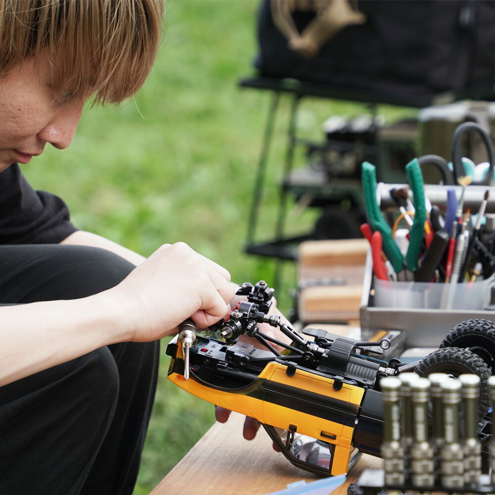 楽天市場】RCメンテナンスミニドライバーBOX 3本セット ラジコン用