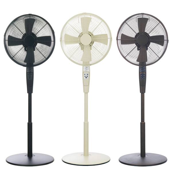 楽天市場】Pieria(ピエリア) 30cmレトロリビングファン QIR-350 扇風機