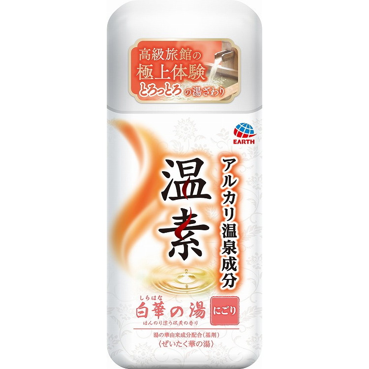 楽天市場】【単品11個セット】温素 白華の湯600G アース製薬(代引不可