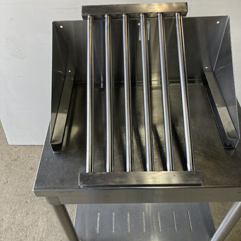 楽天市場】【中古】 業務用 ステンレス パイプ棚（スライド式） 幅505