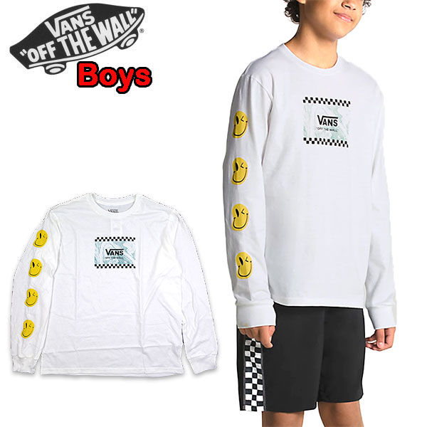 楽天市場】ヴァンズ バンズ キッズ ロンt Tシャツ 長袖 VANS BOYS