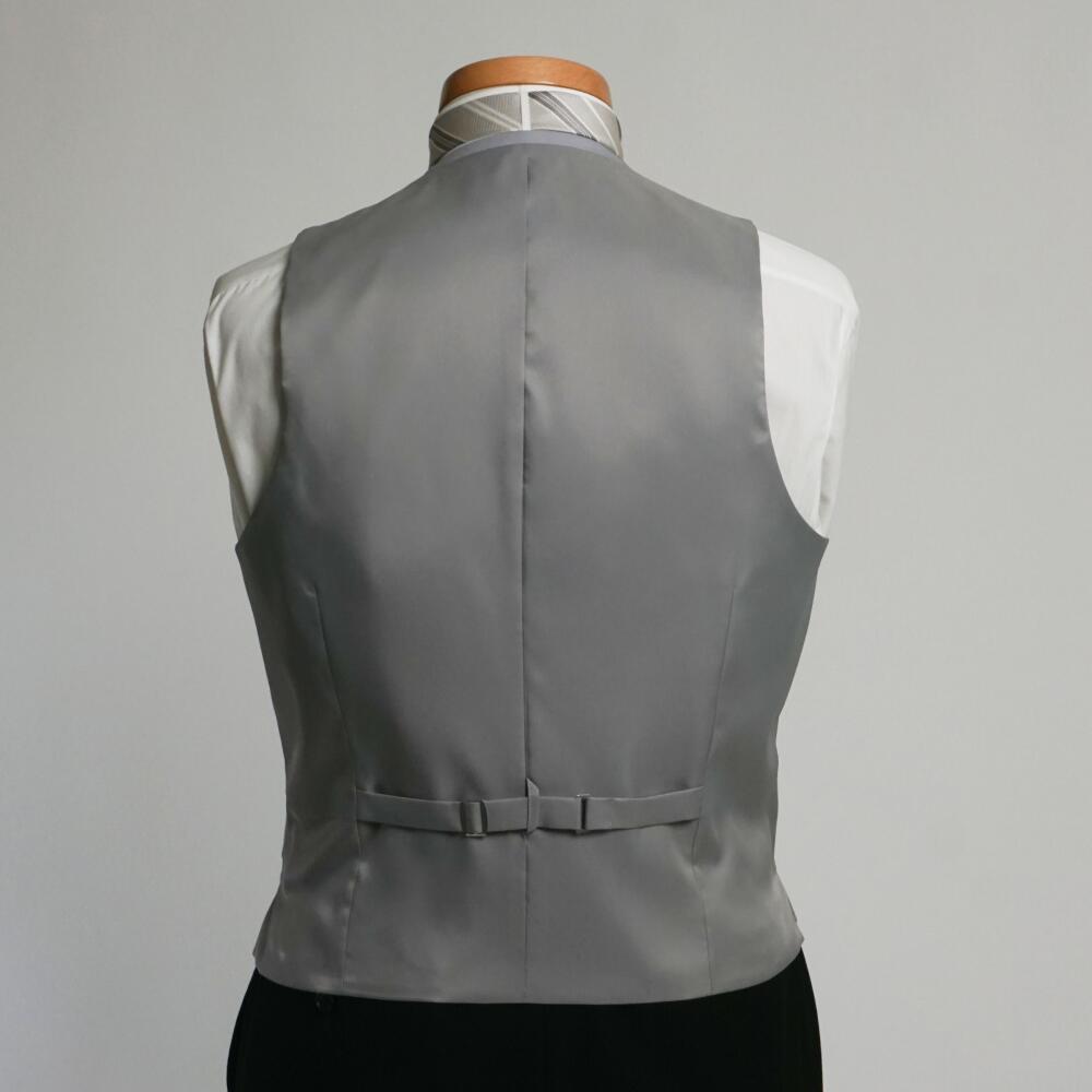 楽天市場】フォーマルベスト | シルバーグレー ウール100 上質素材使用