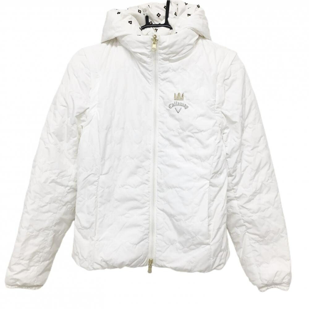 楽天市場】キャロウェイ リバーシブルダウンジャケット 白×黒