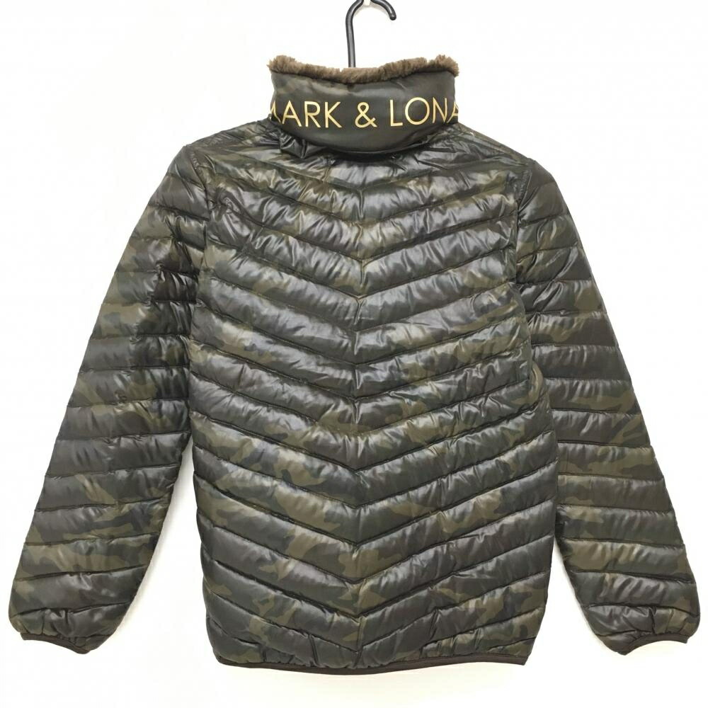 楽天市場】【美品】マークアンドロナ 2WAYダウンジャケット カーキ