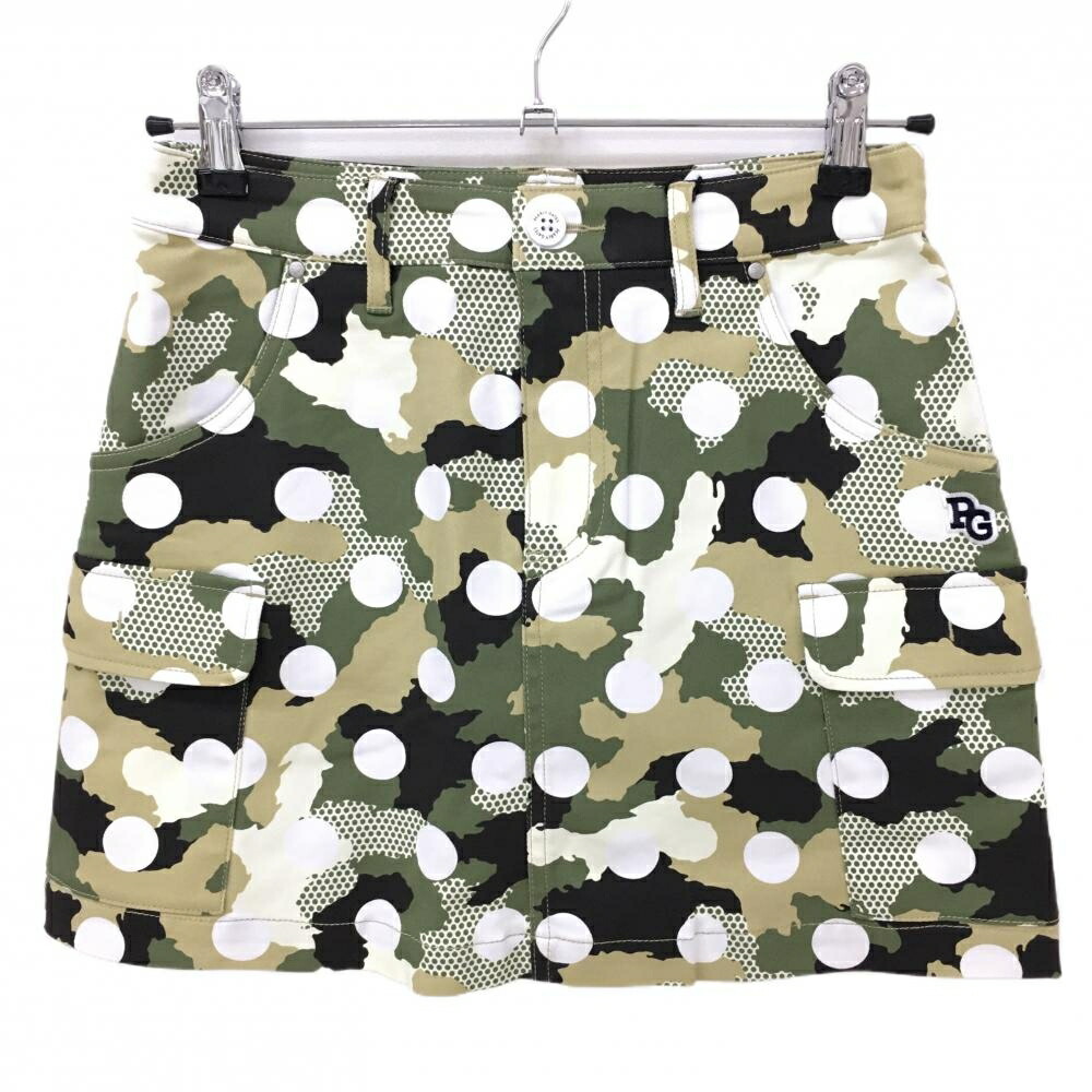 楽天市場】【新品】パーリーゲイツ カーゴスカート カーキ×白 カモフラ