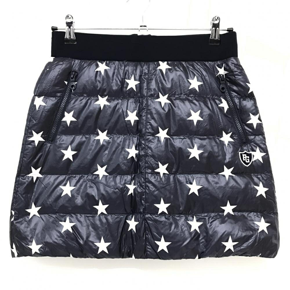 PEARLY GATES リバーシブル 星柄 ダウンスカート サイズ0 PEARLY GATES