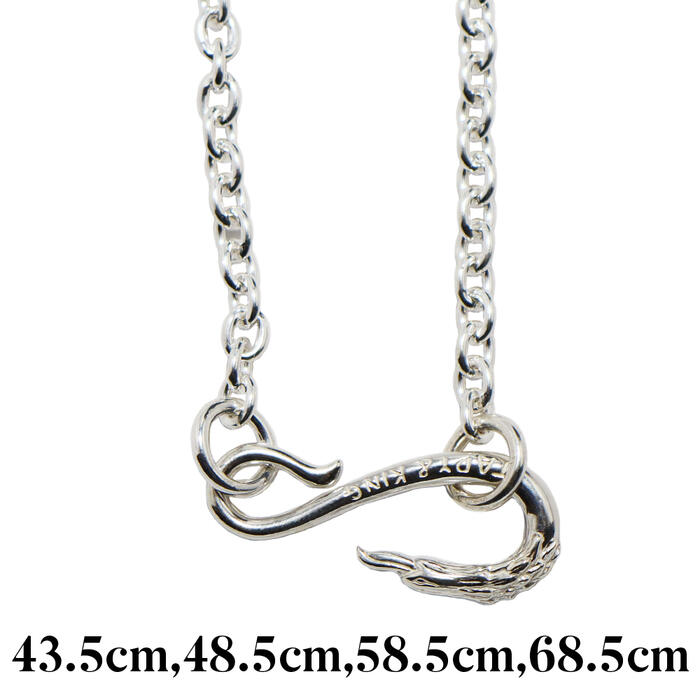 楽天市場】TADY&KINGイーグルフック付きチェーン43.5cm～68.5cm 細角or