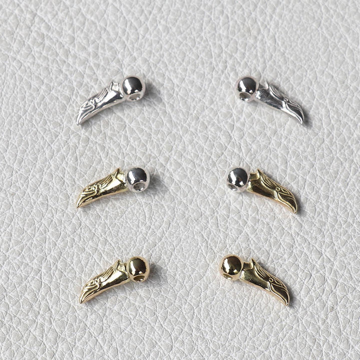 楽天市場】TADY&KING［ORDER ITEM］無垢ビーズK18 5mm×イーグルヘッド