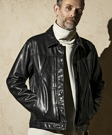 楽天市場】【C DIEM(カルペディエム)】F-V Leater Neo Riveted Jacket2