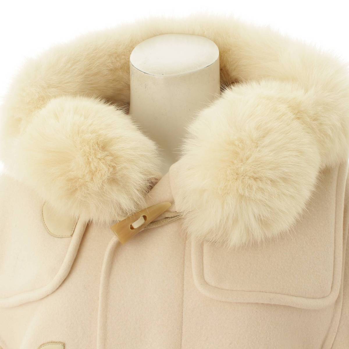 楽天市場】【ドゥロワー】DRAWER フォックスファー ダッフルコート