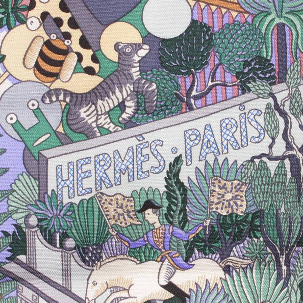 楽天市場】【エルメス】Hermes カレ90 シルクスカーフ ANIMA POLIS