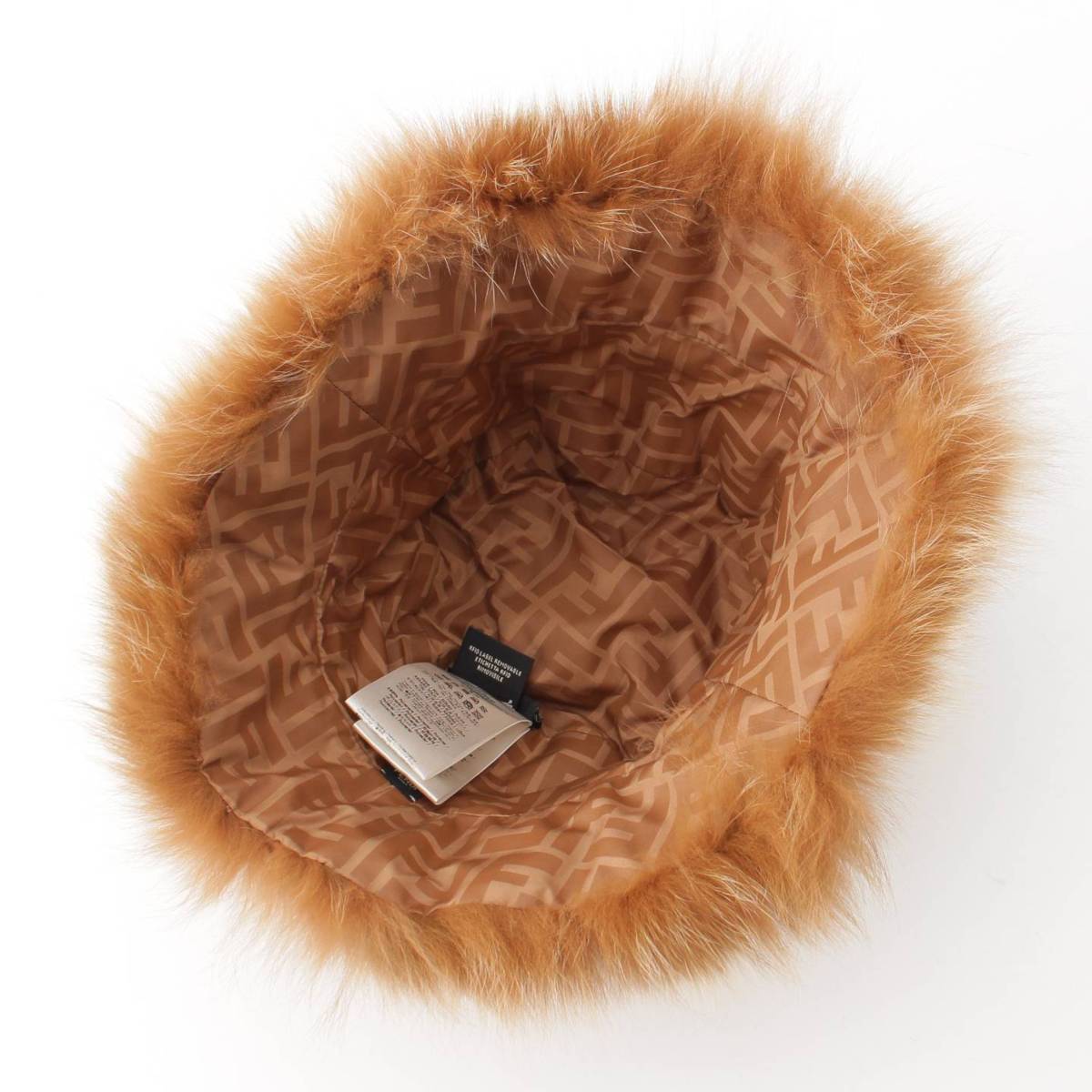 楽天市場】【フェンディ】Fendi フォックスファー ズッカ リバーシブル