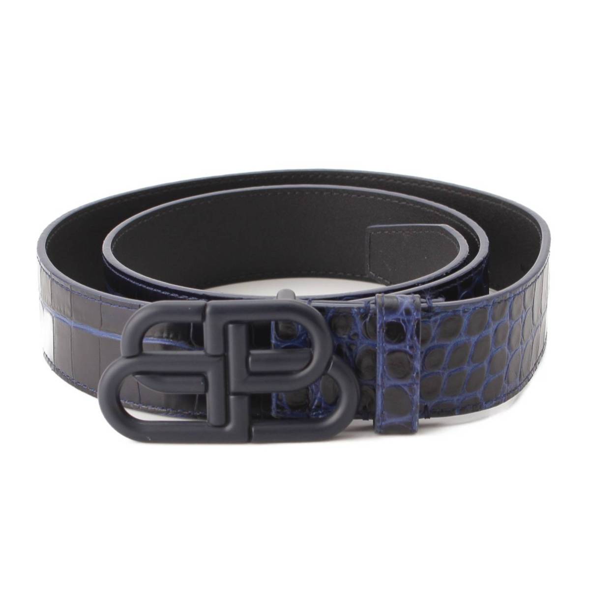 楽天市場】【バレンシアガ】Balenciaga マットロゴバックル クロコ型