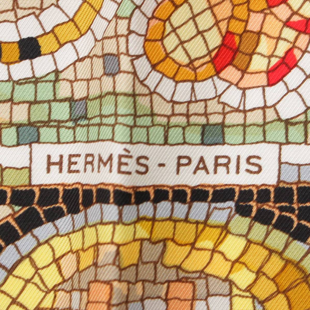 楽天市場】【エルメス】Hermes カレ90 PAVEMENT ペイヴメント シルク