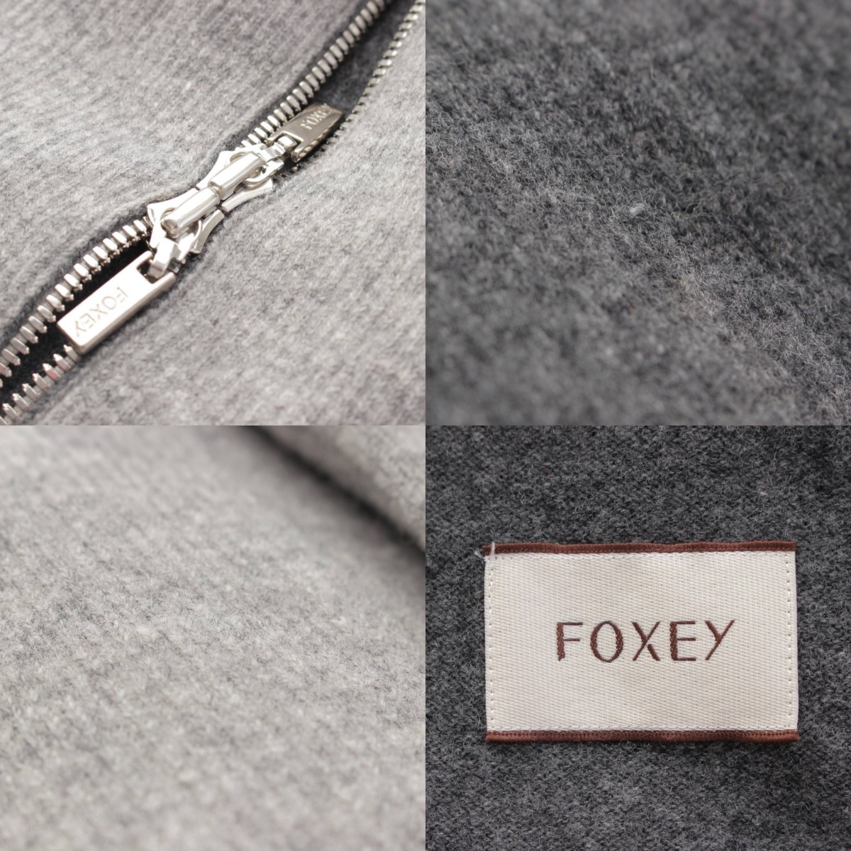 楽天市場】【フォクシー】Foxey 19年 Script スクリプト ジップアップ