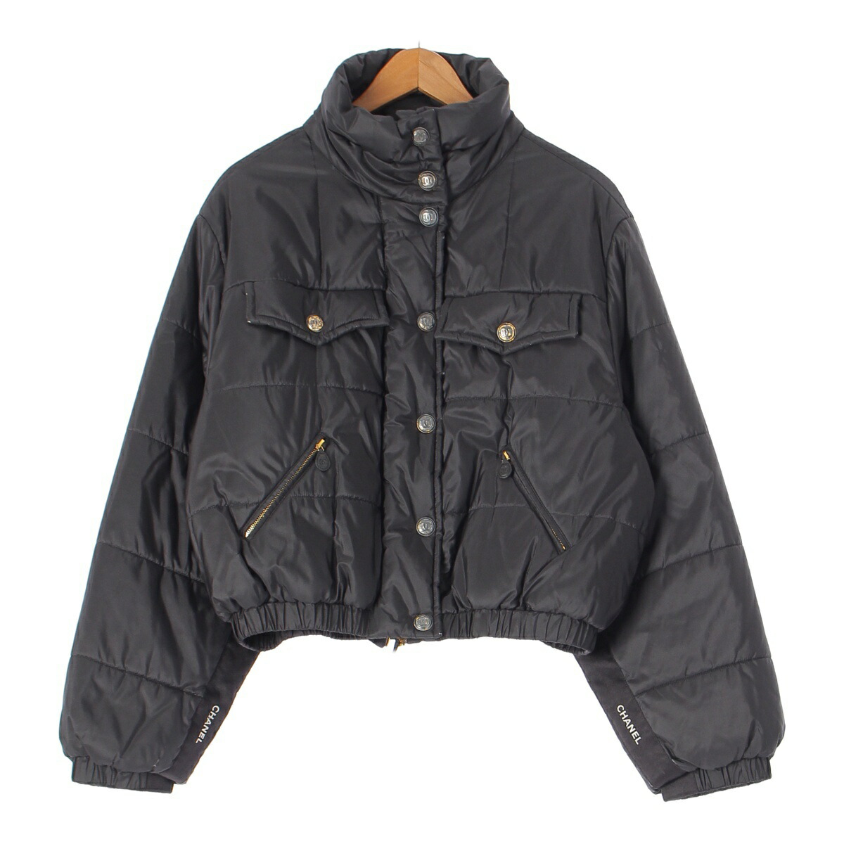 楽天市場】シャネル CHANEL ヴィンテージ 紙タグ サイドロゴ 中綿