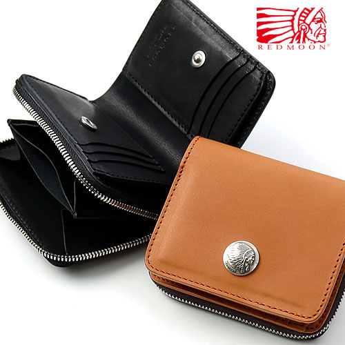 楽天市場】REDMOON レッドムーン 二つ折り ハーフサイズ ウォレット Z