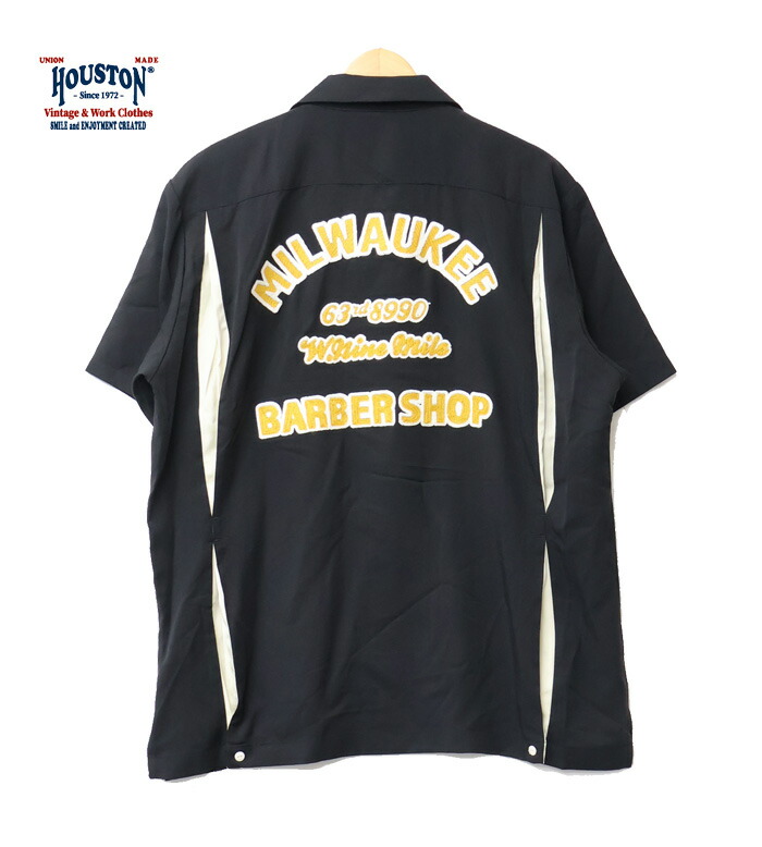 楽天市場】HOUSTON ヒューストン ボウリングシャツ 半袖シャツ