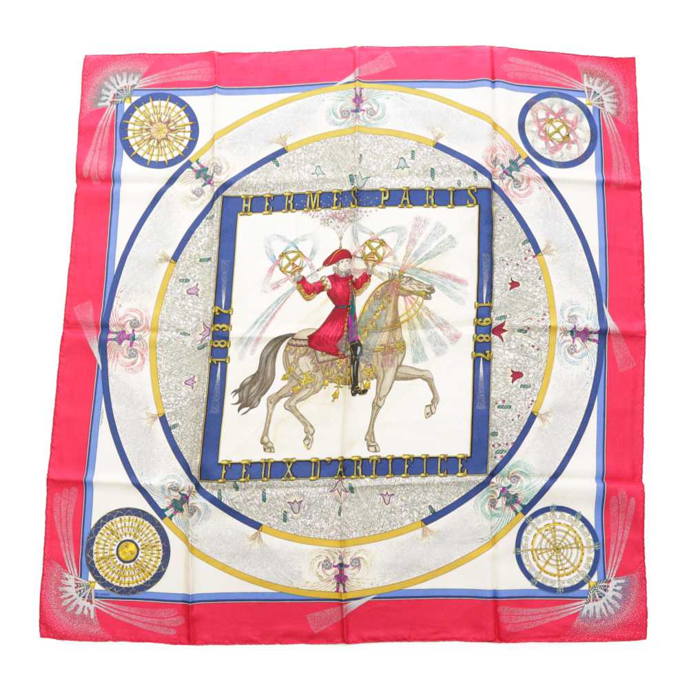 楽天市場】エルメス カレ90・FEUX D ARTIFICE・(花火)スカーフネック