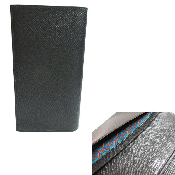 楽天市場】≪新品≫エルメス メンズ 長財布 シチズン ツイル ロング 黒
