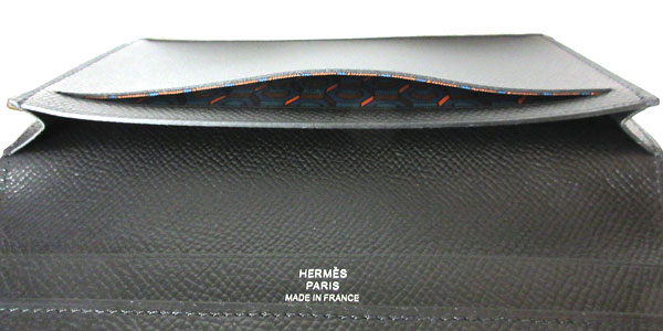 楽天市場】≪新品≫エルメス メンズ 長財布 シチズン ツイル ロング 黒