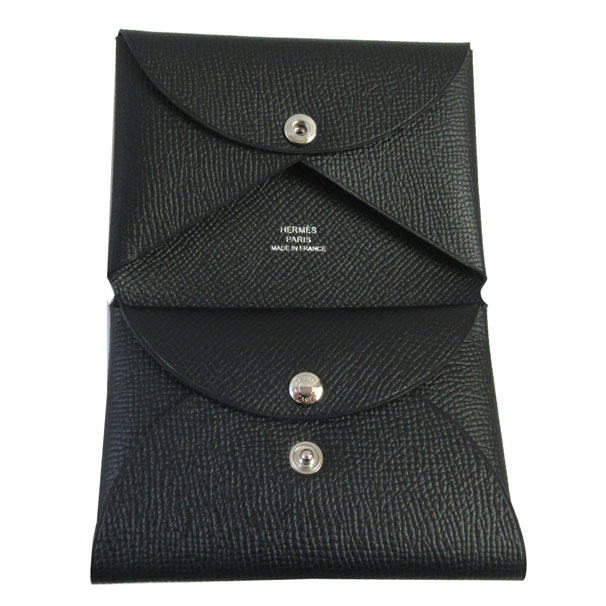 楽天市場】≪Brand new≫ HERMES Calvi Duo Compact card holder Epsom