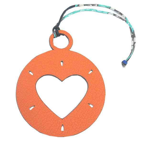 楽天市場】≪Brand new≫ HERMES Petit H charm Open Heart RougeH