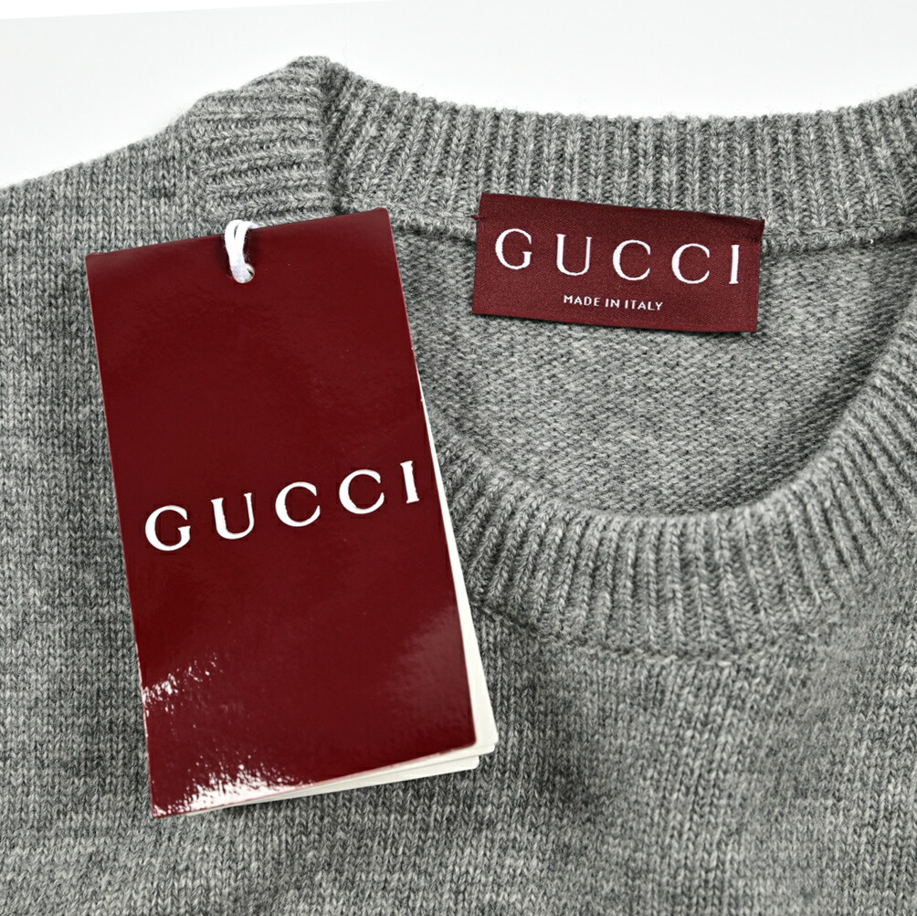 楽天市場】グッチ GUCCI ニットセーター クルーネック ローゲージ 長袖