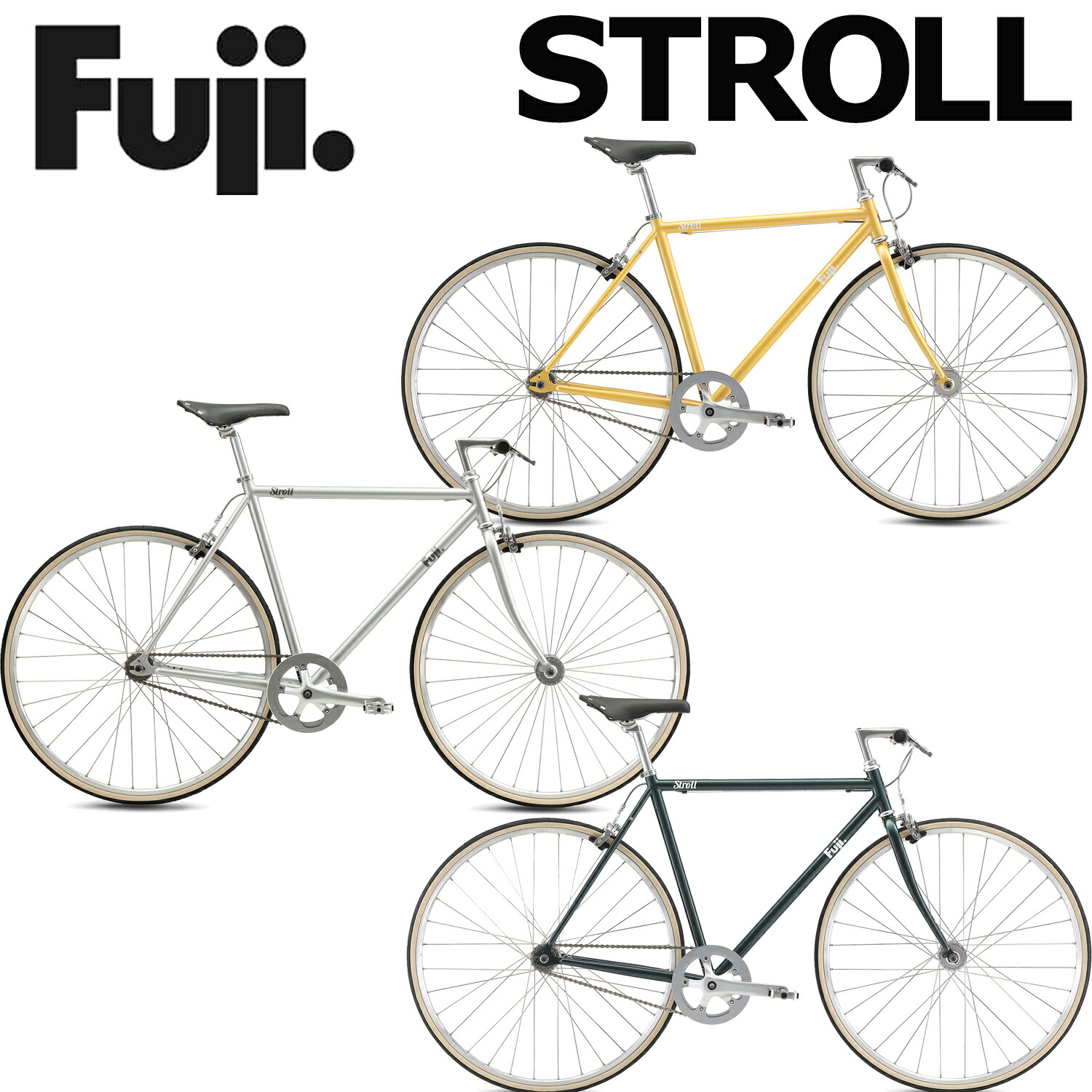 楽天市場】fuji stroll（クロスバイク｜自転車・サイクリング