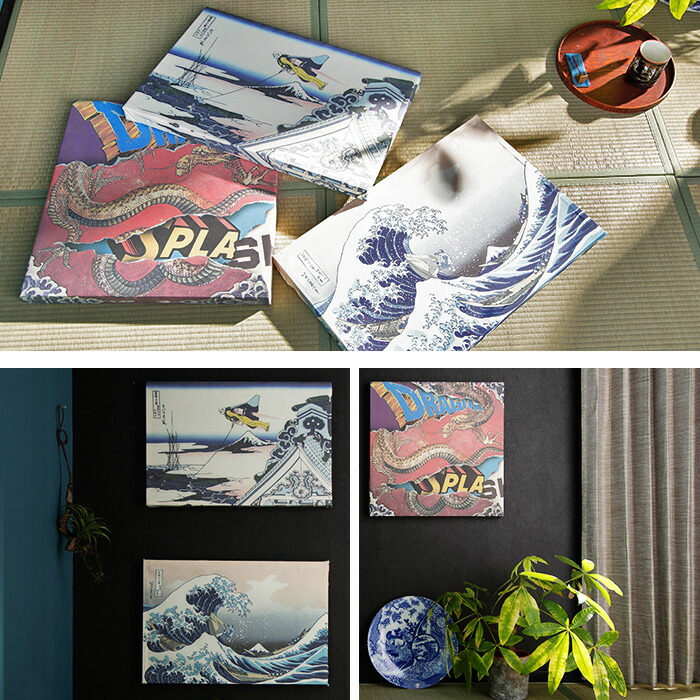 楽天市場】ファブリックパネル 600×400 500×500 アート パネル