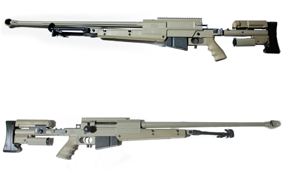 楽天市場】S&T PGM Mini-Hecate.338 ガスライフル TAN (刻印選択