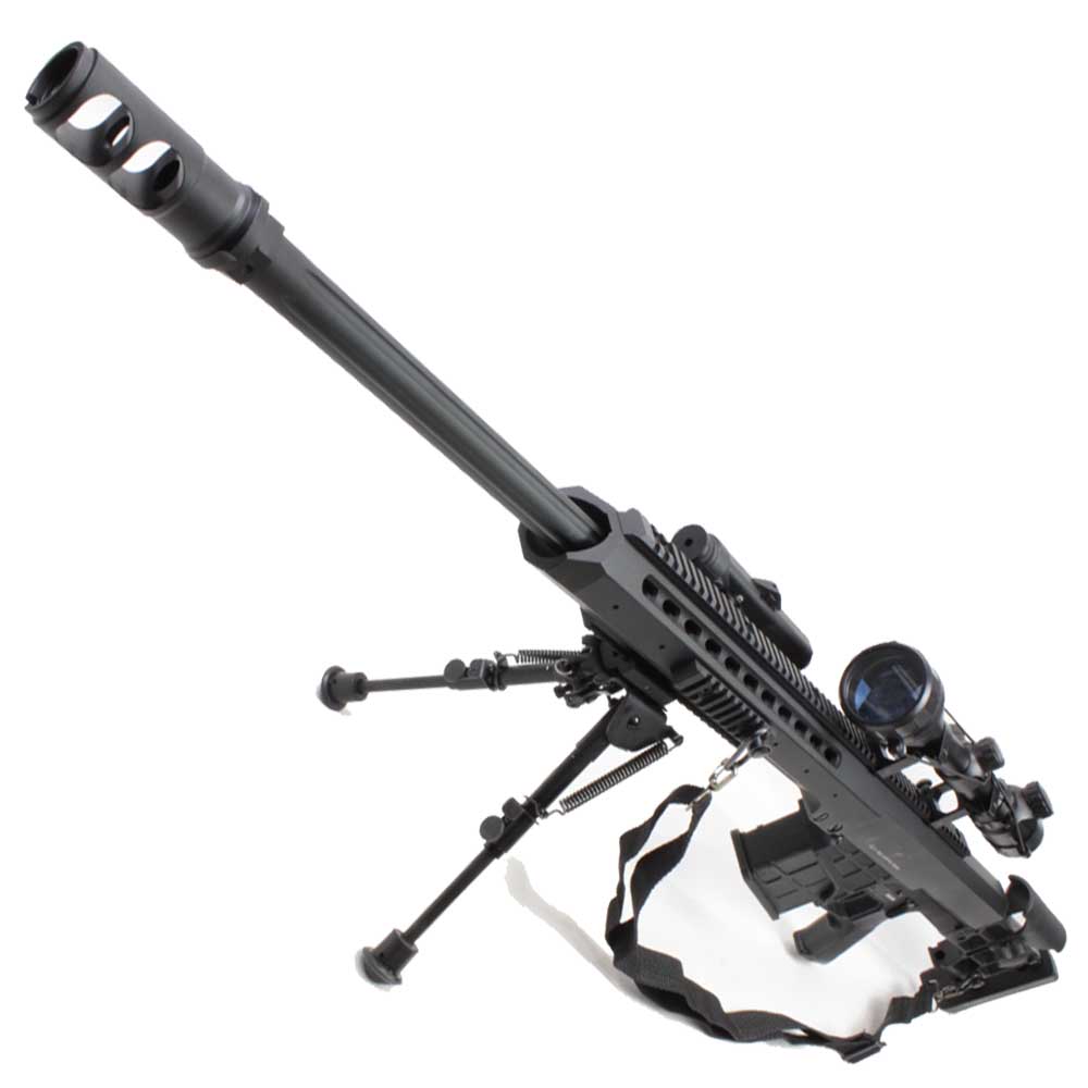 楽天市場】SNOW WOLF BARRETT MRAD 電動ガン BK : スカイスター