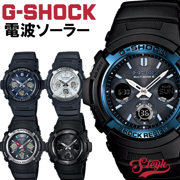 楽天市場】CASIO G-SHOCK Gショック 電波 ソーラー電波時計 AWG-M100