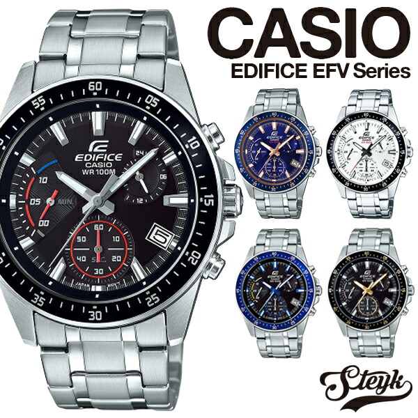 楽天市場】CASIO EFV-540D カシオ 腕時計 アナログ EDIFICE クロノ