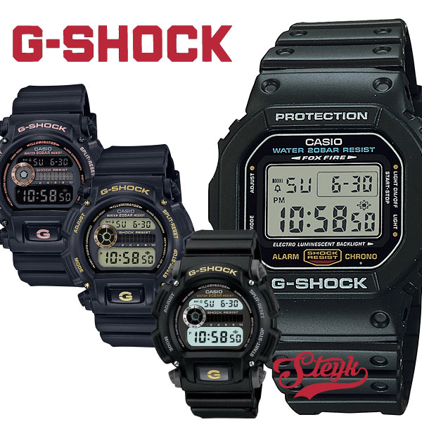 楽天市場】G-SHOCK Gショック ブラック 黒 メンズ 腕時計 デジタル