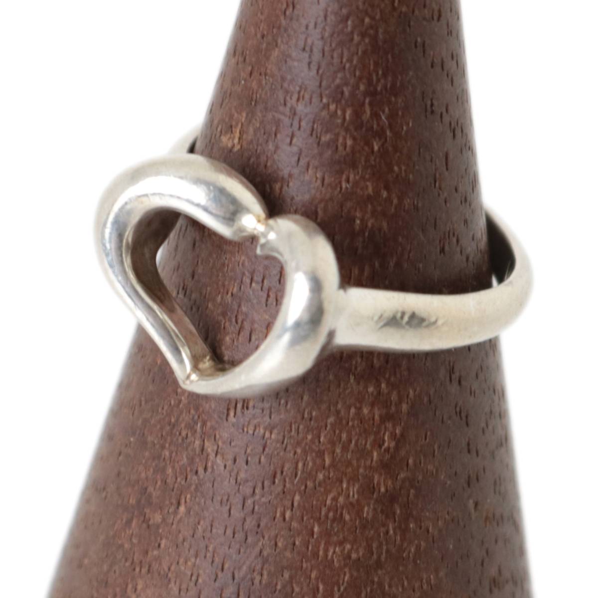 楽天市場】【中古】 ヨンドシー/4℃ ハートモチーフリング 10号 SILVER