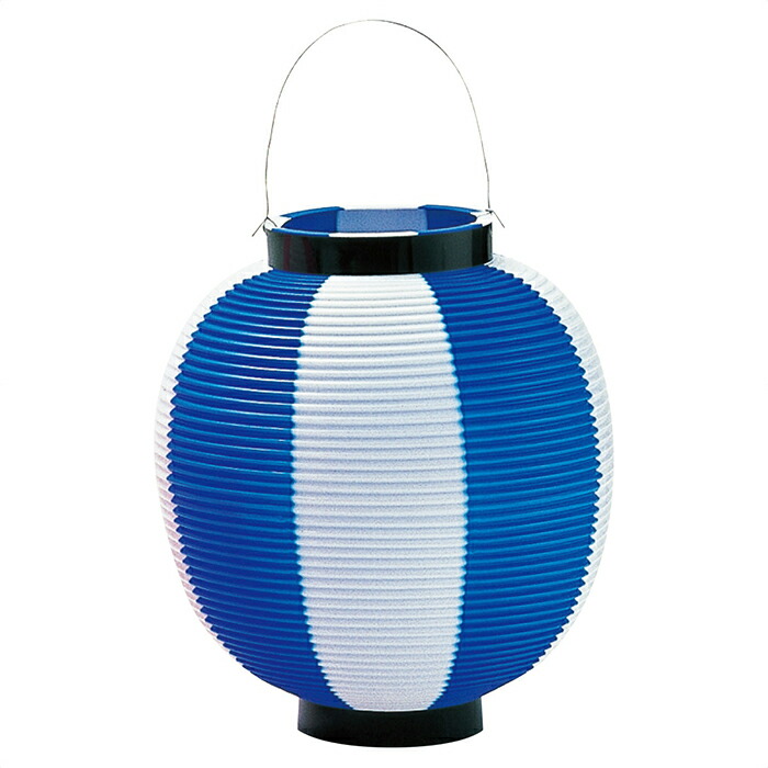 楽天市場】ちょうちん ブルー／白 1個夏まつりやSALE、創業祭などに